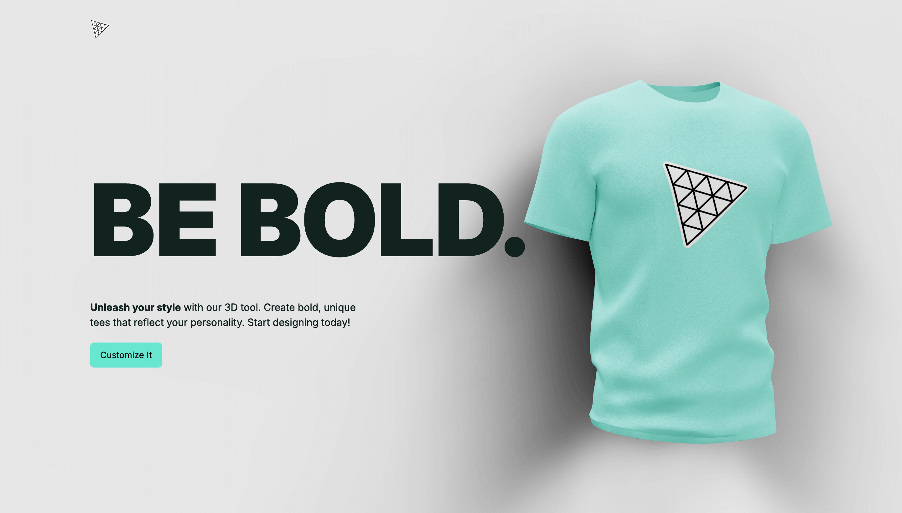 3D T-Shirt Design Website